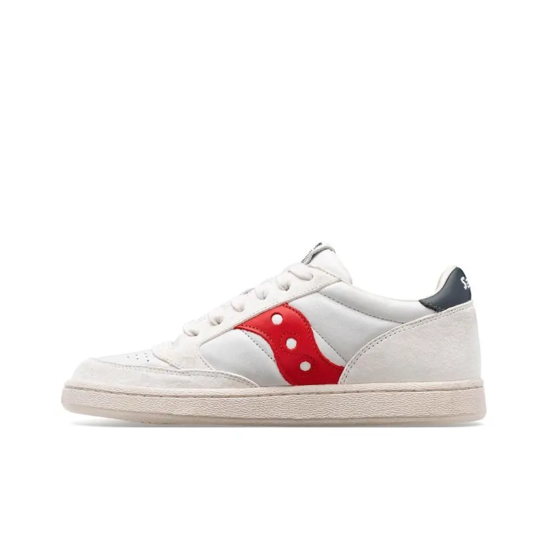 Saucony Jazz Court Premium White Red-0