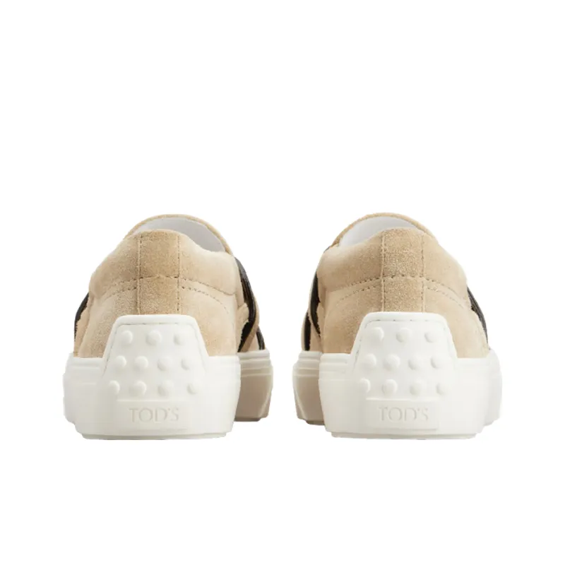 TOD'S Kate Round Toe Slip-On Sneakers Women's-3