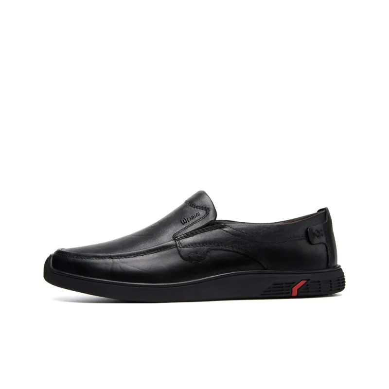 Wen Nai Casual Shoes Men's Black-0