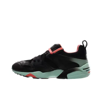 PUMA PINK DOLPHIN X BLAZE OF GLORY Low-Top Running Shoes Men's Black