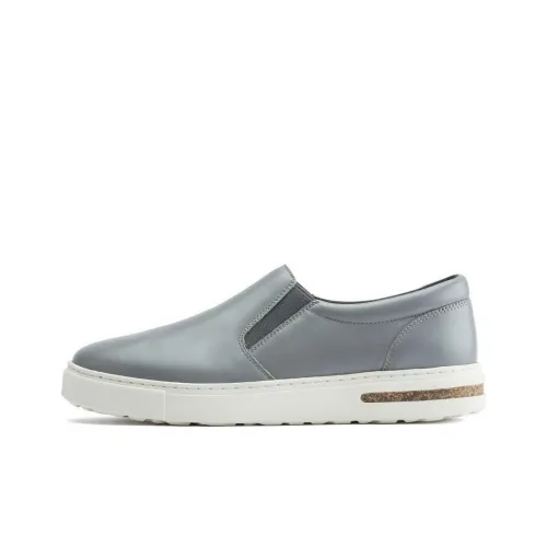 Birkenstock Low-Top Skateboard Shoes Unisex Gray Narrow Fit