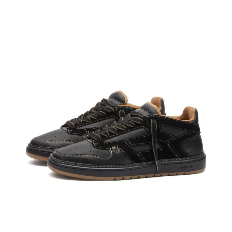 REPRESENT Low Top Skateboard Shoes Men's Black-2