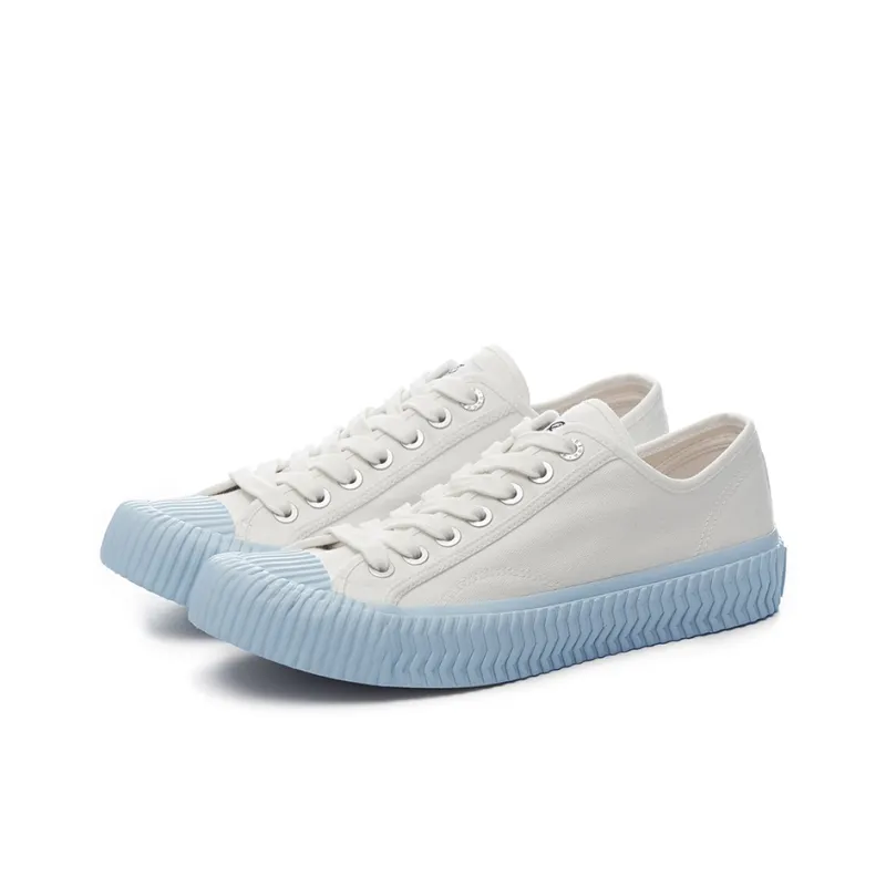Excelsior Canvas Shoes Unisex Low Top Alice Blue-1