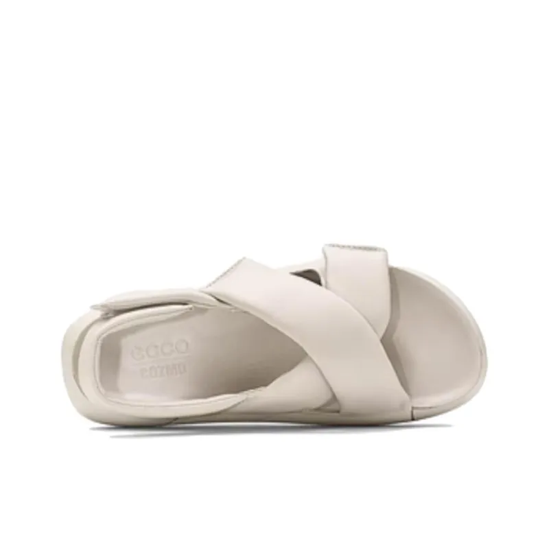 Ecco Slide Slippers 4.5cm Women's Lime Gray-1