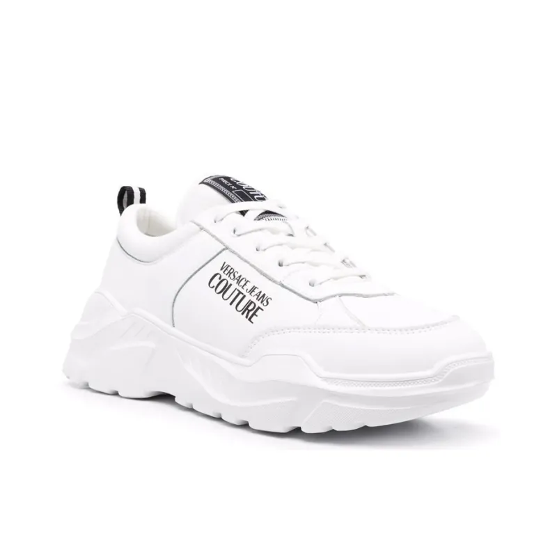 VERSACE Wear-Resistant Low-Top Sports Casual Shoes Men's White-2