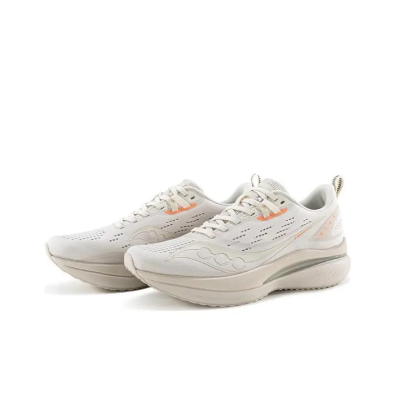 Saucony Anti Slip Wear Resistant Low Top Casual Running Shoes Unisex Khaki-2