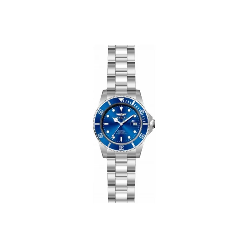 INVICTA Wrist Watch Automatic Mechanical Movement Stainless Steel Strap 43mm Blue Dial Men's Watches-1