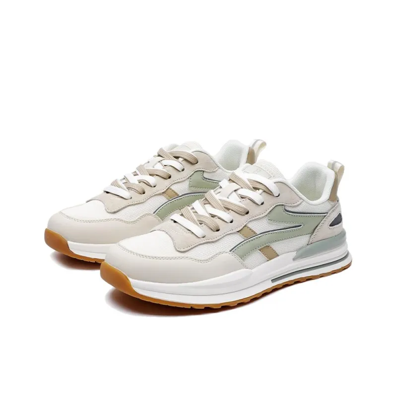 Spider King Low Top Casual Shoes Men's Beige-2