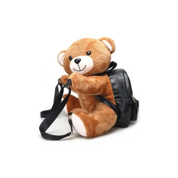 Bywhich Plush Backpack Regular Women's Brown