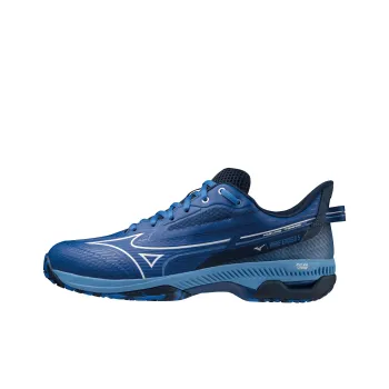 Mizuno Wave Exceed 5 SW OC Anti Slip Wear Resistant Low Top Tennis Shoes Blue White