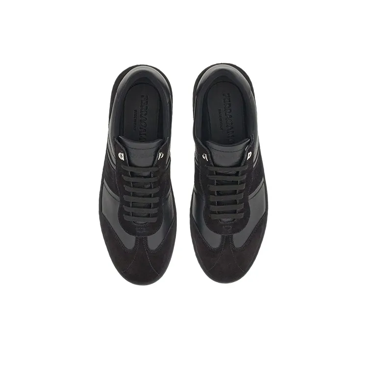 FERRAGAMO Logo-debossed Low-top Sneakers-3