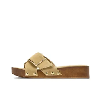 ZARA Slide Slippers Women's Brown