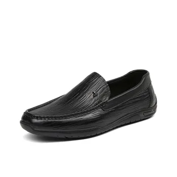 SEVEN Loafers Men Low Top Black