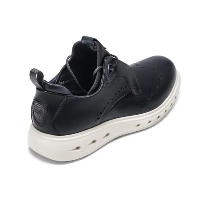 Ecco Dress Shoes Men Low Top Blue-4