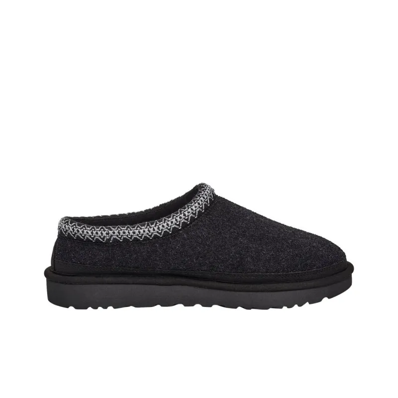 UGG Tasman Wool Slipper Black-1