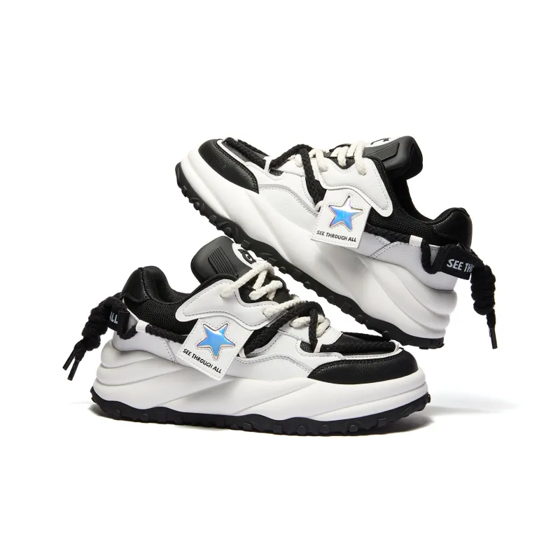 RIFUGIO VO' Cushioning Height Increasing Abrasion Resistant Low Top Skateboard Shoes Unisex-14