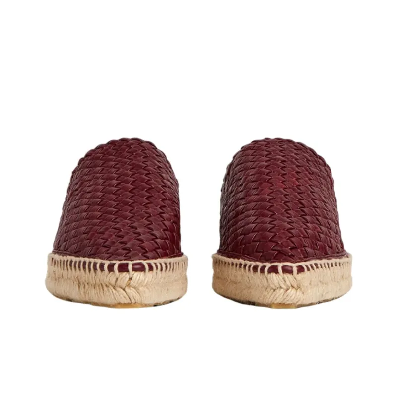Bottega Veneta Wrap toe Slippers Women's Red-2