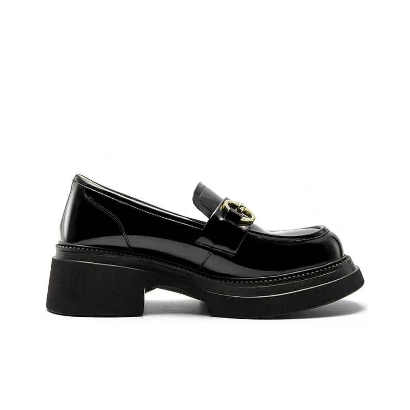 NINE WEST Loafers 5.8cm Women's Black-1