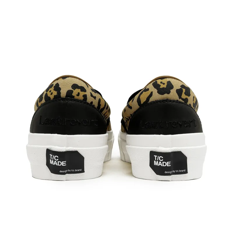 TC Tcmade 013 Low-Top Canvas Shoes Unisex Leopard Print White-5