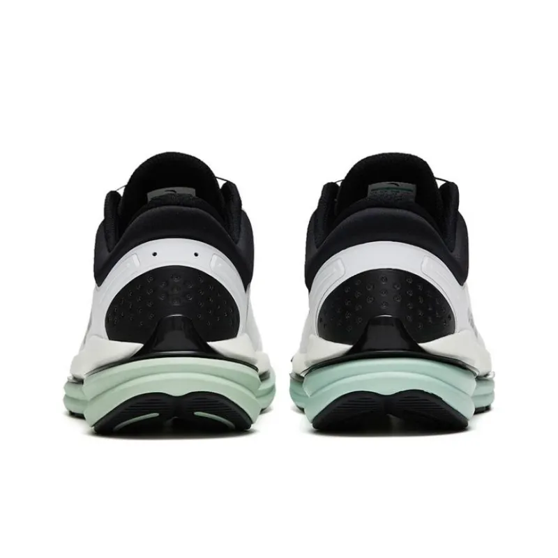 Anta Cushioning Anti Slip And Wear Resistant Low Top Running Shoes Men's White Black Green-2