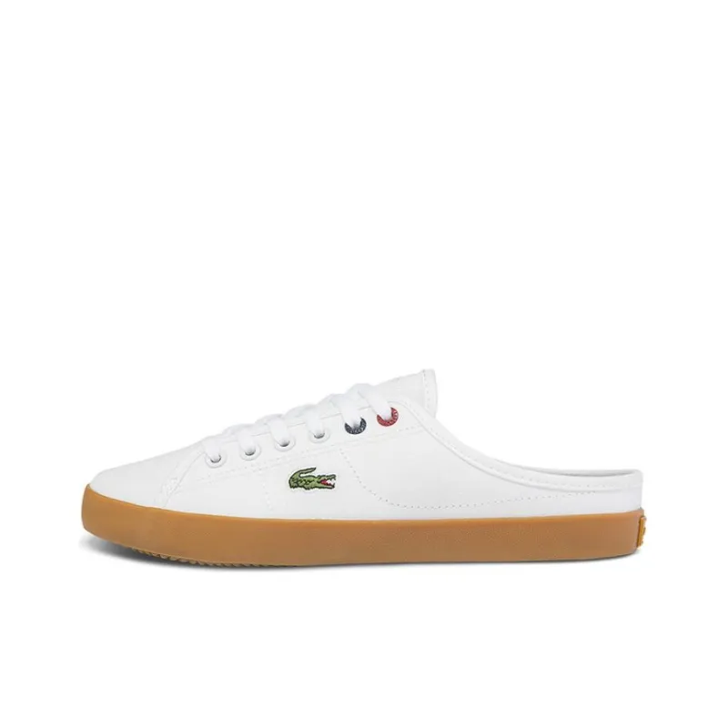 LACOSTE Wrap-toe Slippers Women's White-0