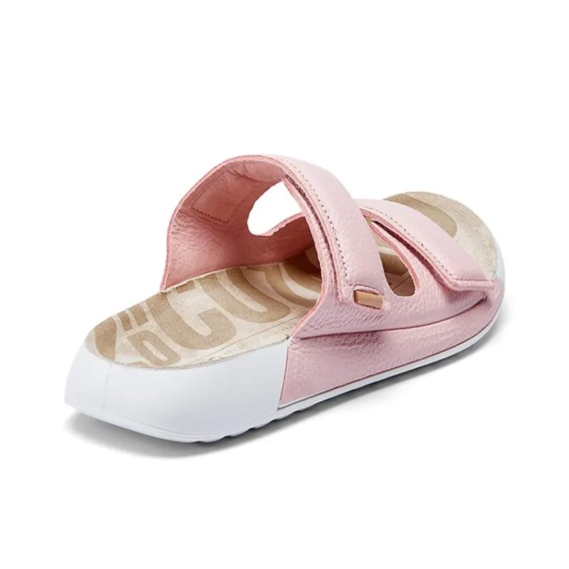 Ecco Stylish Sandal Women's Silver Pink-2