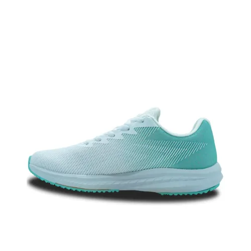 PEAK Running Shoes Unisex Low-Top Large White/Light Green