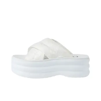 GUCCI Women's Gg Platform Slide 'White' Women's