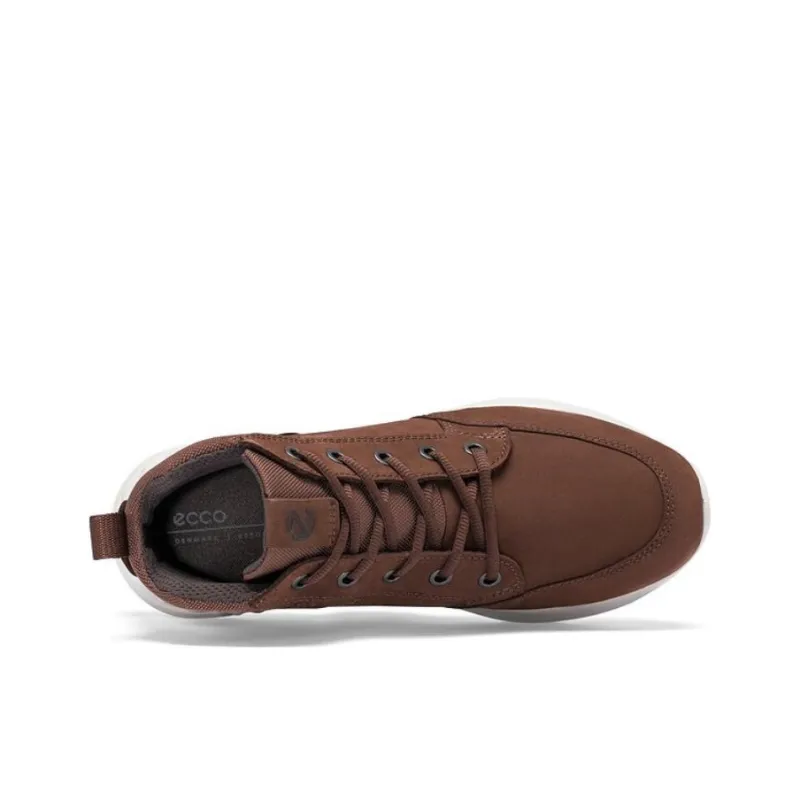 Ecco Elegant Light Collection Mid Top Chunky Sneakers Men's Terracotta-4