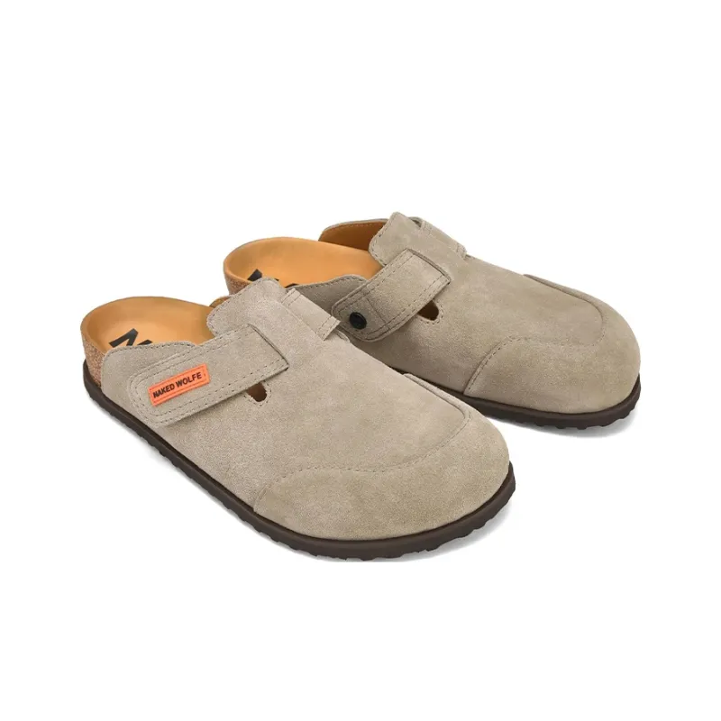 Naked Wolfe Melt Abrasion-Resistant Wrap-toe Slippers Men's Taupe-1