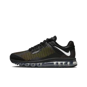 Nike x Stussy Air Max 'Black' Small Barb Low-Top Running Shoes Unisex Black