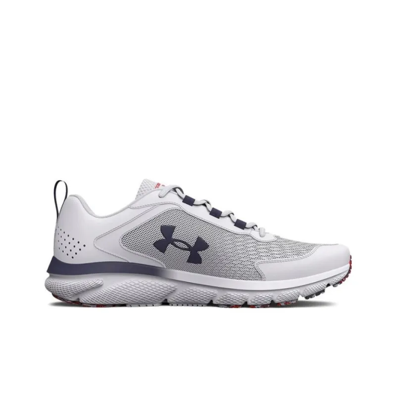 Under Armour Charged Assert 9 Running Shoes 'White Blue'-1