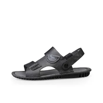 BECK Beach Sandals Men Black/Gray