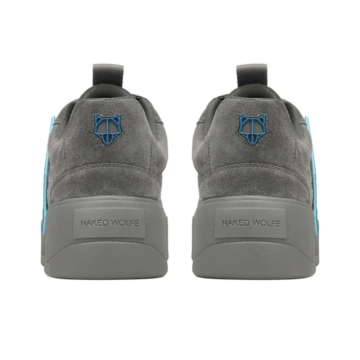 Naked Wolfe Kosa Stylish Skateboarding Shoes Men's Gray-4