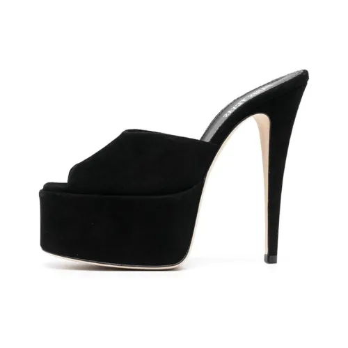 Paris Texas Peep-toe Stiletto-heel Mules