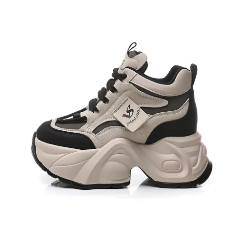 POOQ Chunky Sneakers Women's Mid-Top