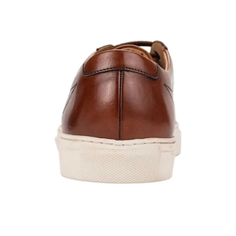 LOAKE Low Top Skateboard Shoes Men's Brown-2