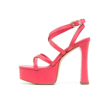 MICHAEL KORS Paola One-Strap Sandals 13.5cm Women's Coral Pink