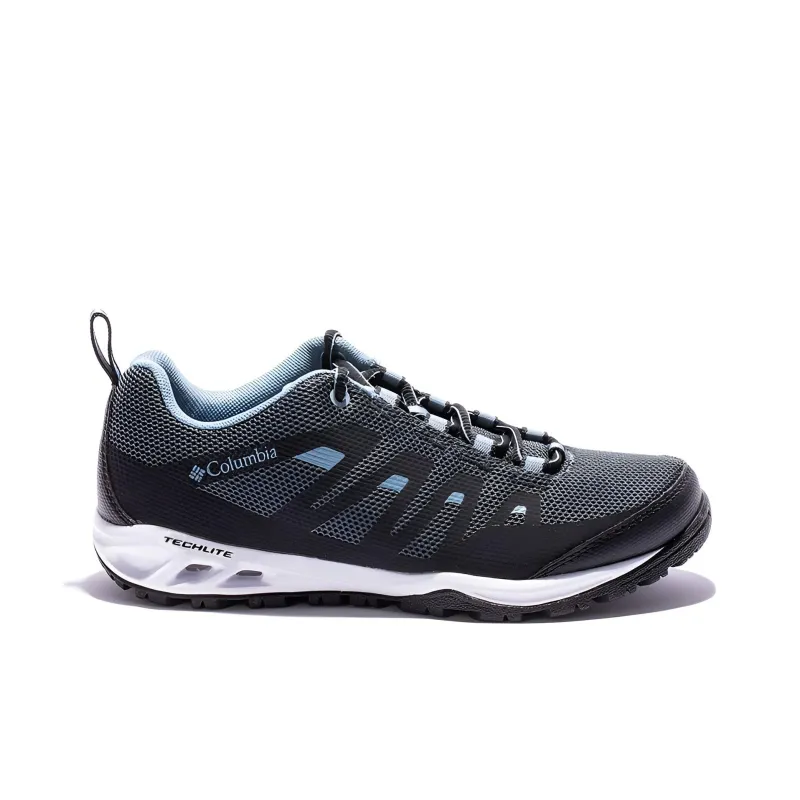 Columbia Anti Slip And Wear Resistant Breathable Low Top Outdoor Shoes Women's Blue Gray-1