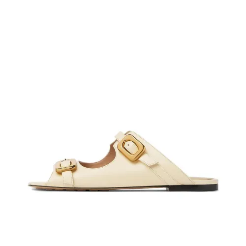Bottega Veneta Slide Slippers Women's White
