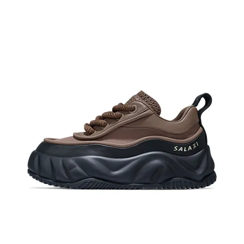 SALAXI Low-Top Casual Shoes Unisex Caramel