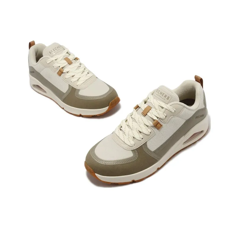 Skechers Uno Layover 'White Grey'-2