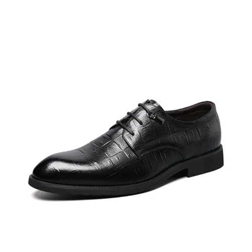 WEISHIBANGWEI Dress Shoes Men's Black