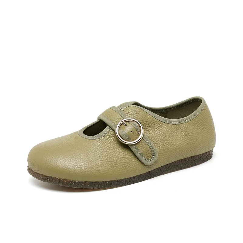 OULISASI Women's Casual Shoes Women's Taro Purple/Black/Ecru/Avocado Green-1
