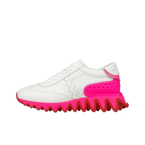 Christian Louboutin Casual Shoes Women's Low-Top Pink/White