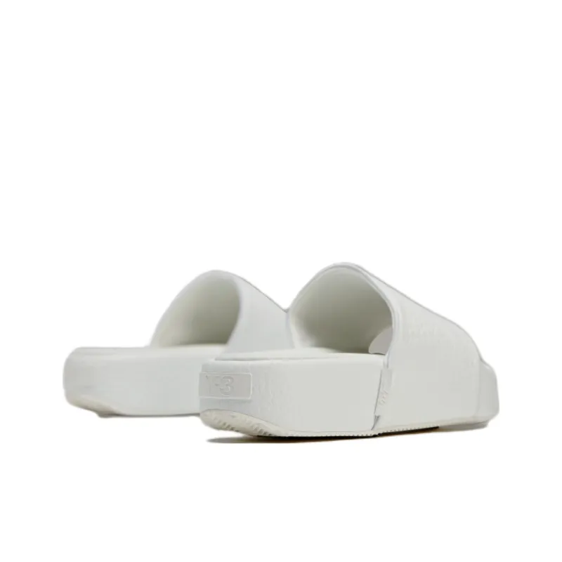 Adidas Y 3 Slide Triple White-3