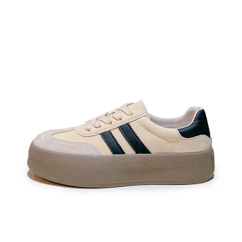 YOUYUSHI Slip-Resistant Water-Resistant Lightweight Breathable Low-Top Skateboard Shoes Women's-1