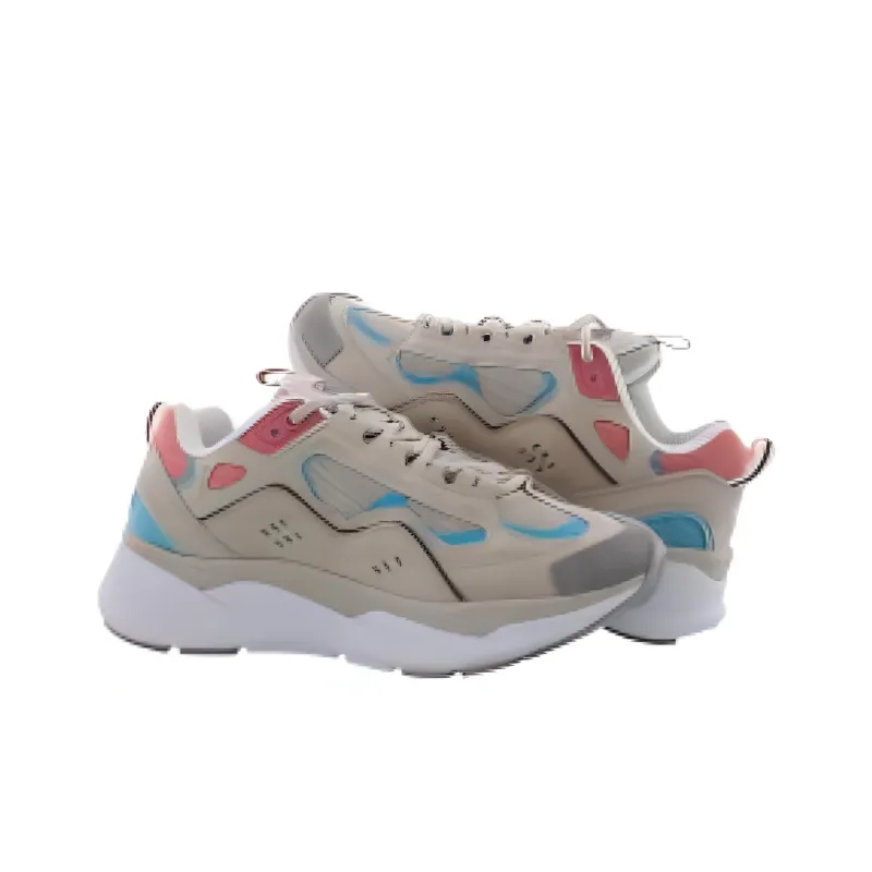 FILA Abrasion Resistant Breathable Low Top Running Shoes Women's Pink-2