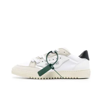OFF WHITE 5.0 Low Top Sneakers 'White Black'