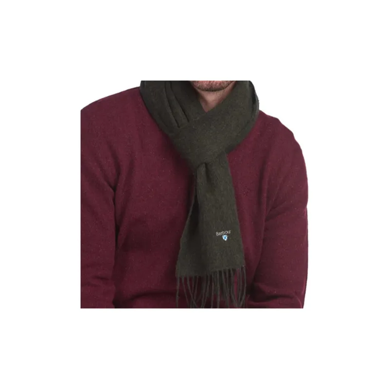 BARBOUR Knit Scarves Men's Brown-1